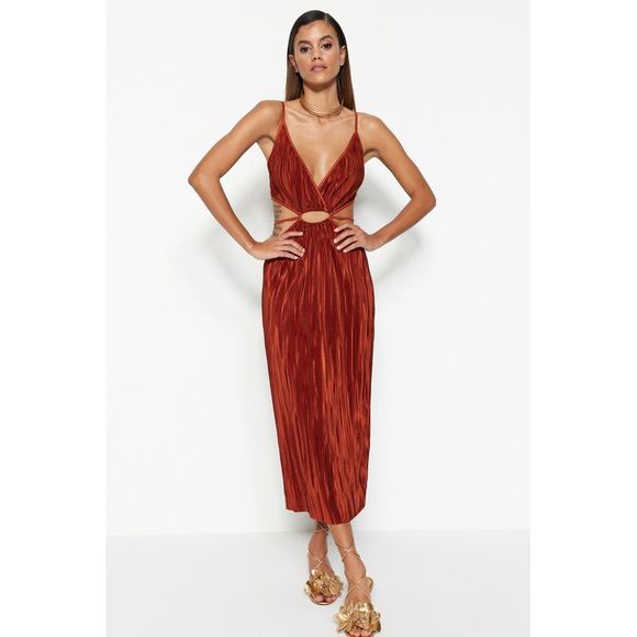 NWT Trendyol Fitted Knit Dress - Picture 1 of 11